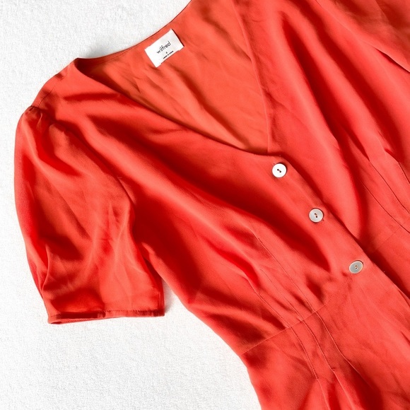 WILFRED New Button-Front Blouse - Picture 2 of 16